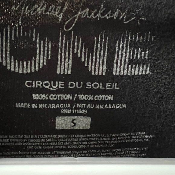 Michael Jackson “Cirgue de Soleil” ONE , Las Vegas tee - Picture 4 of 4
